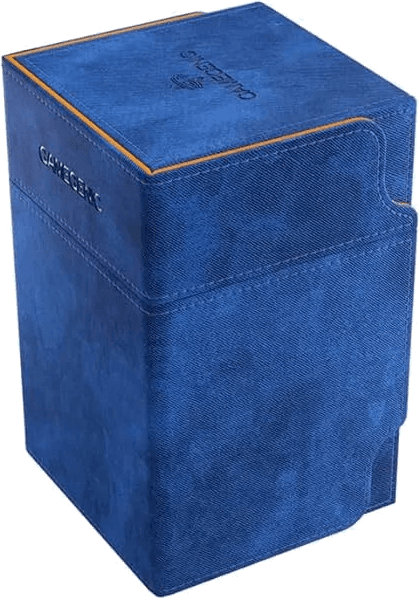 Gamegenic Watchtower 100+ XL Convertible Deckbox — Blue/Orange (100 cards)
