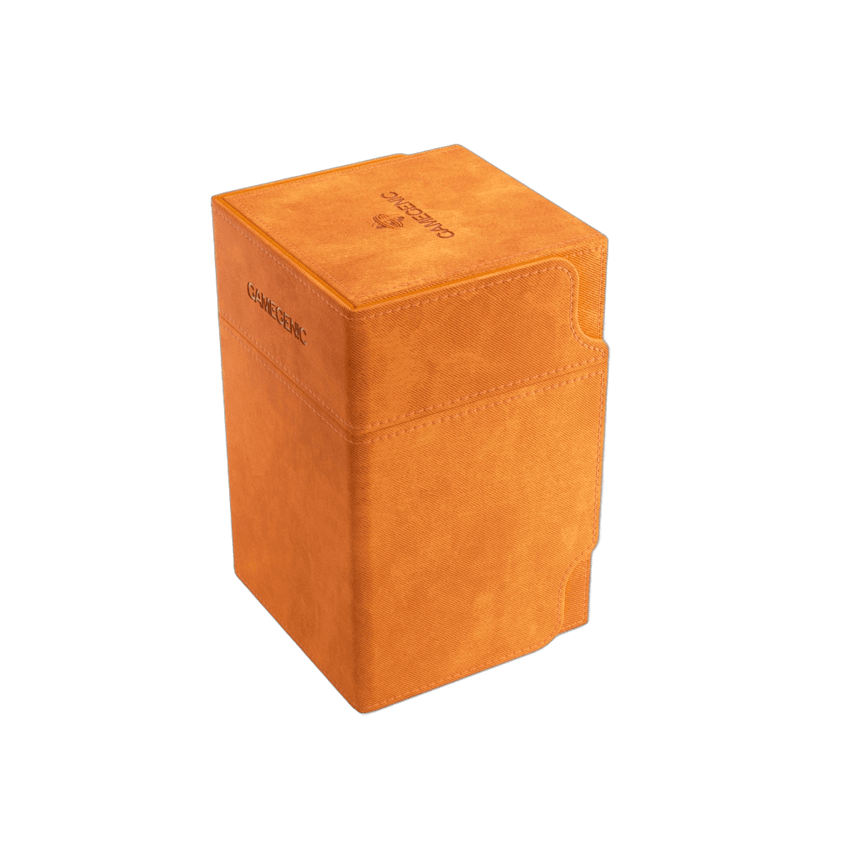Gamegenic Watchtower 100+ XL Convertible Deckbox — Orange (100 cards)
