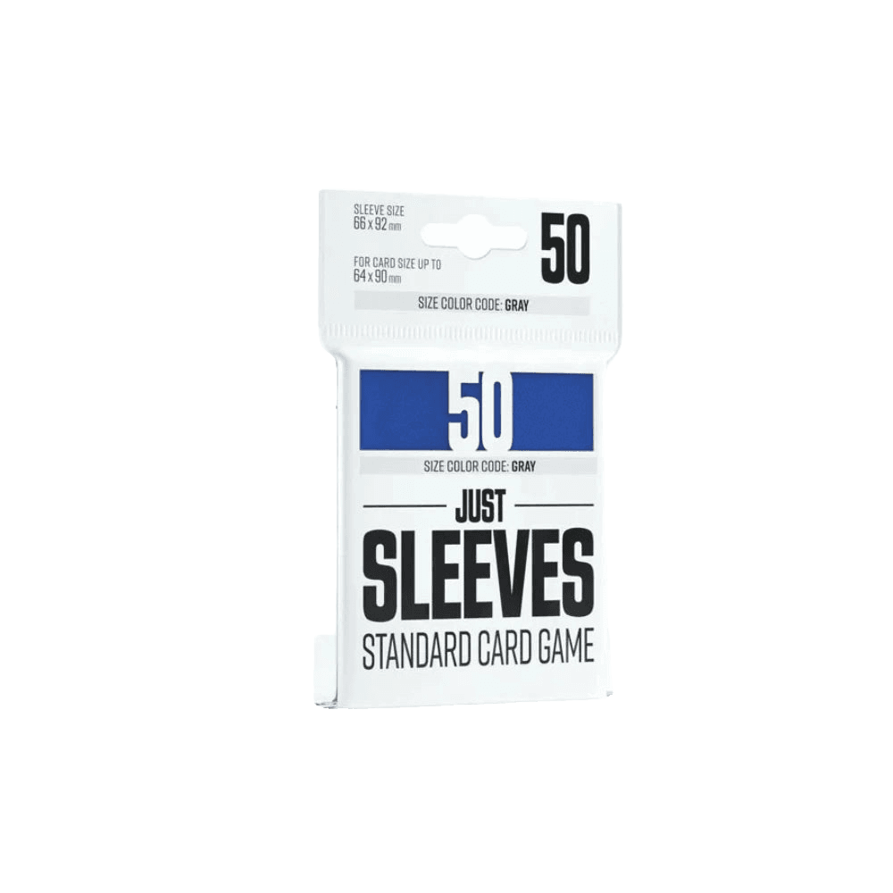Just Sleeves Standard Card Game Sleeves — Blue (50 sleeves)