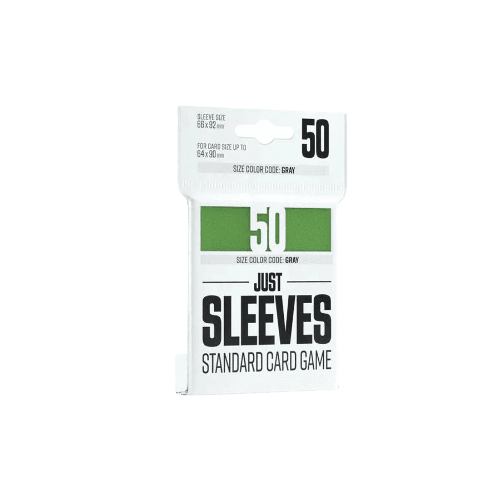 Just Sleeves Standard Card Game Sleeves — Green (50 sleeves)