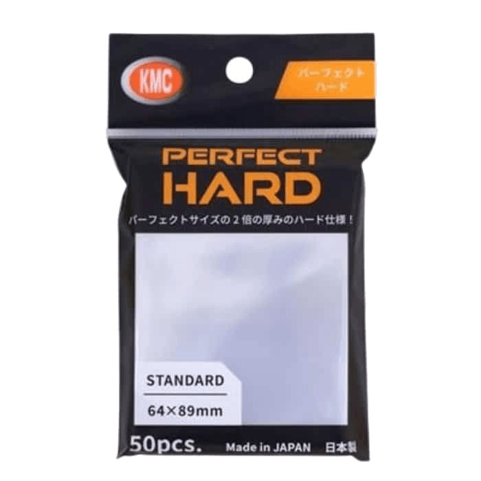 KMC Sleeves Perfect Size Hard Sleeves (50 sleeves)