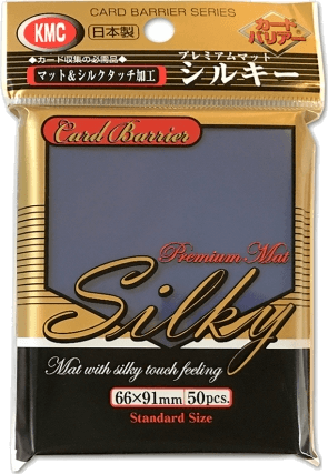 KMC Sleeves Silky Matte Premium Blue (50 sleeves)