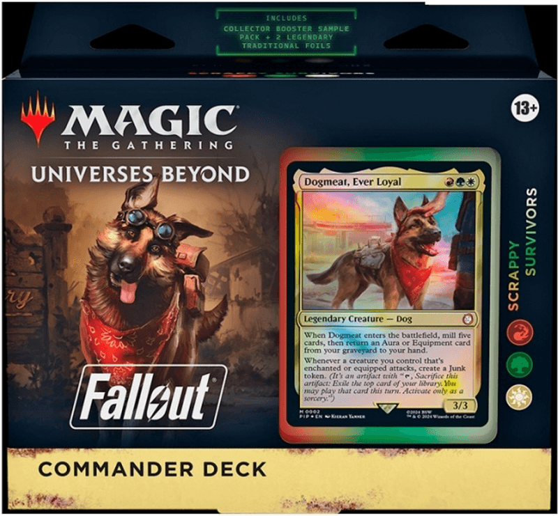 Fallout Commander Deck Display