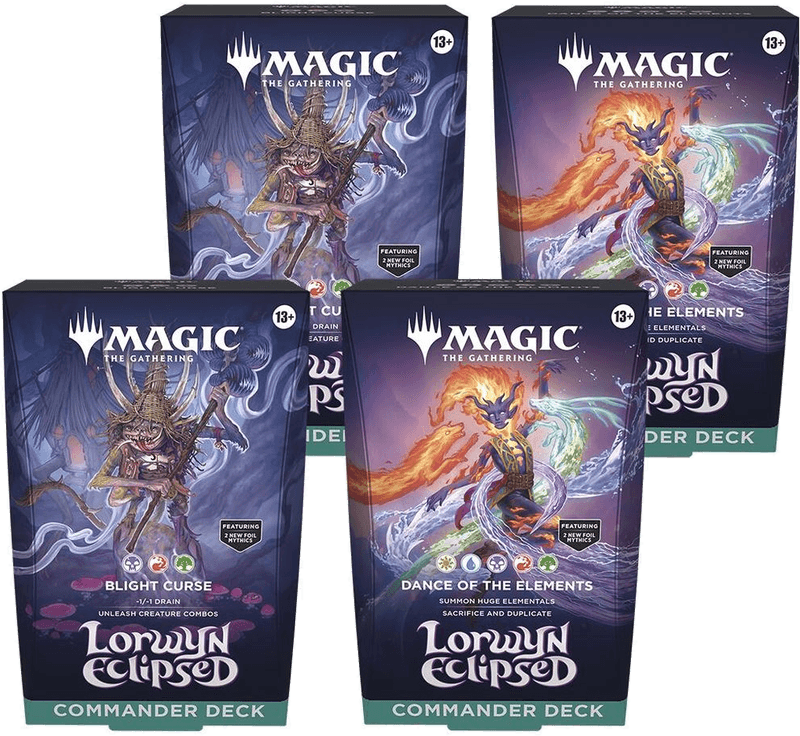 Lorwyn Eclipsed Commander Deck Display