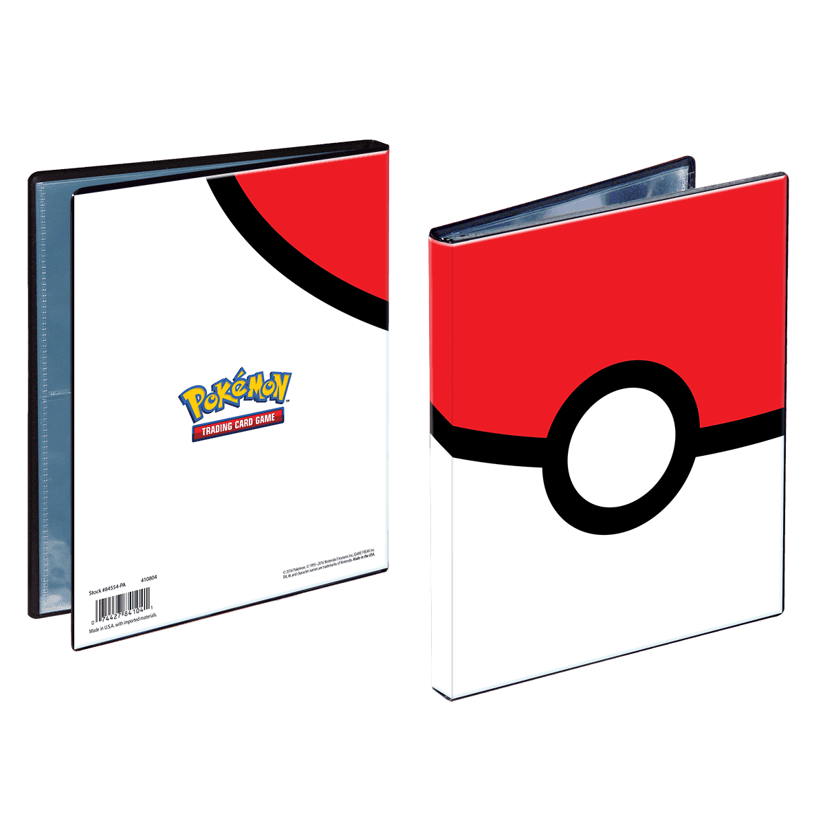 Pokemon 4 Pocket Portfolio — Pokéball