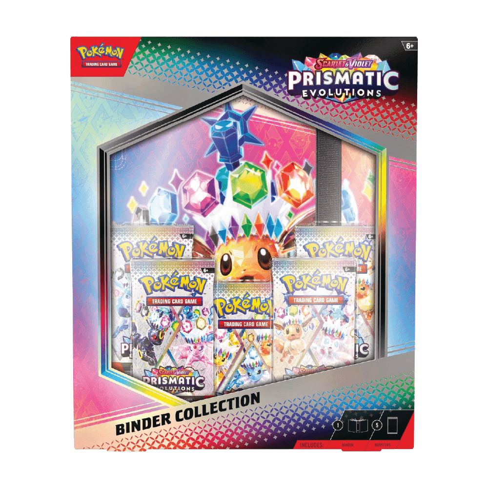 Pokemon Scarlet & Violet Prismatic Evolutions Binder Collection