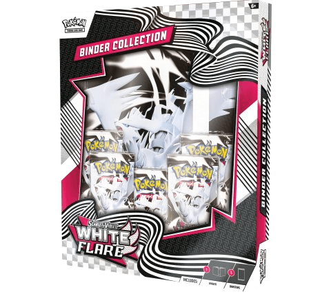 Pokemon Scarlet & Violet White Flare Binder Collection — Reshiram