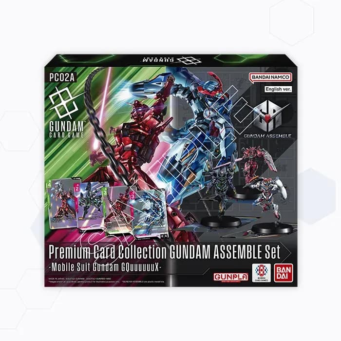 Mobile Suit Gundam GQuuuuuuX Premium Card Collection GUNDAM ASSEMBLE Set