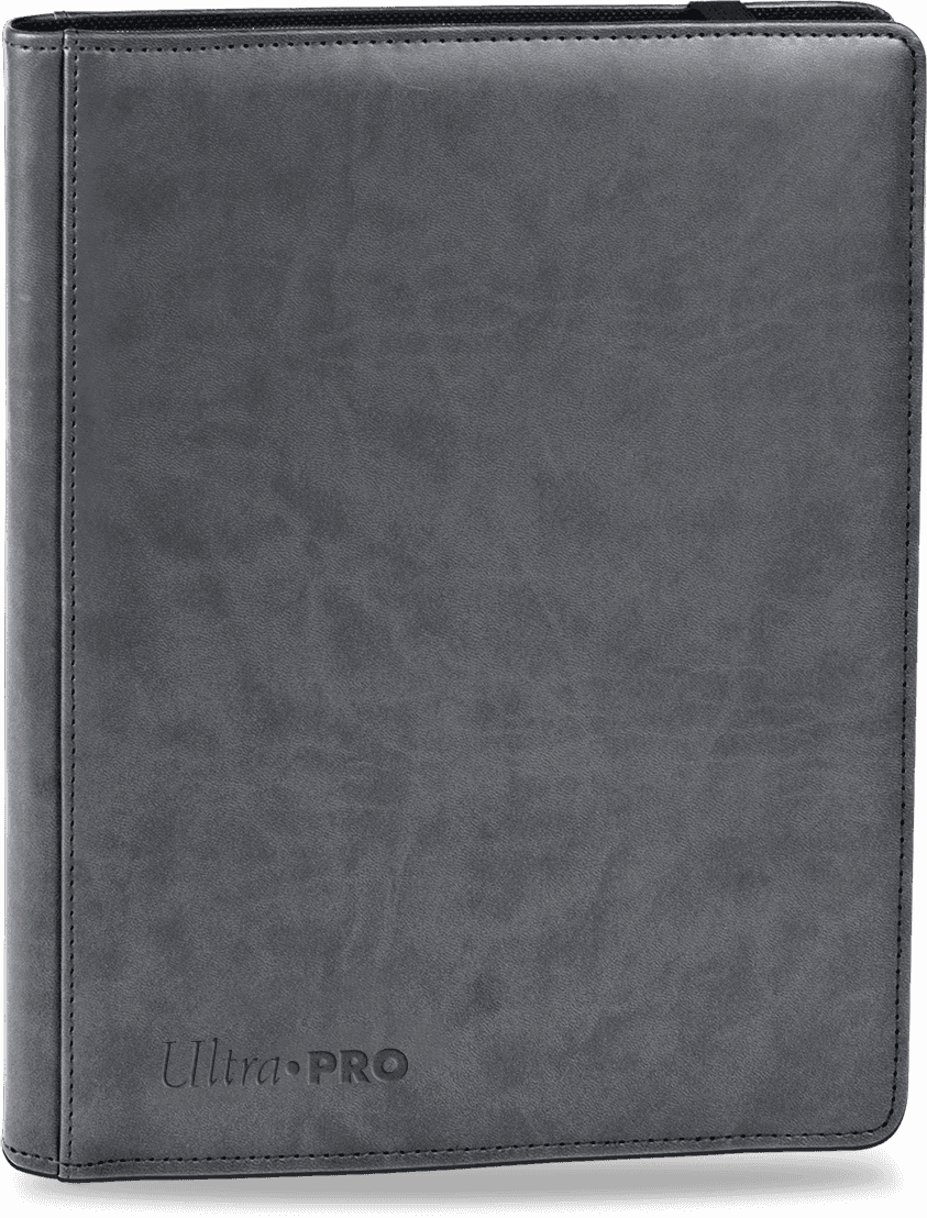 Premium PRO 9-Pocket Binder Gray