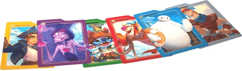 Ravensburger Disney Lorcana Azurite Sea Card Dividers (6 pieces)