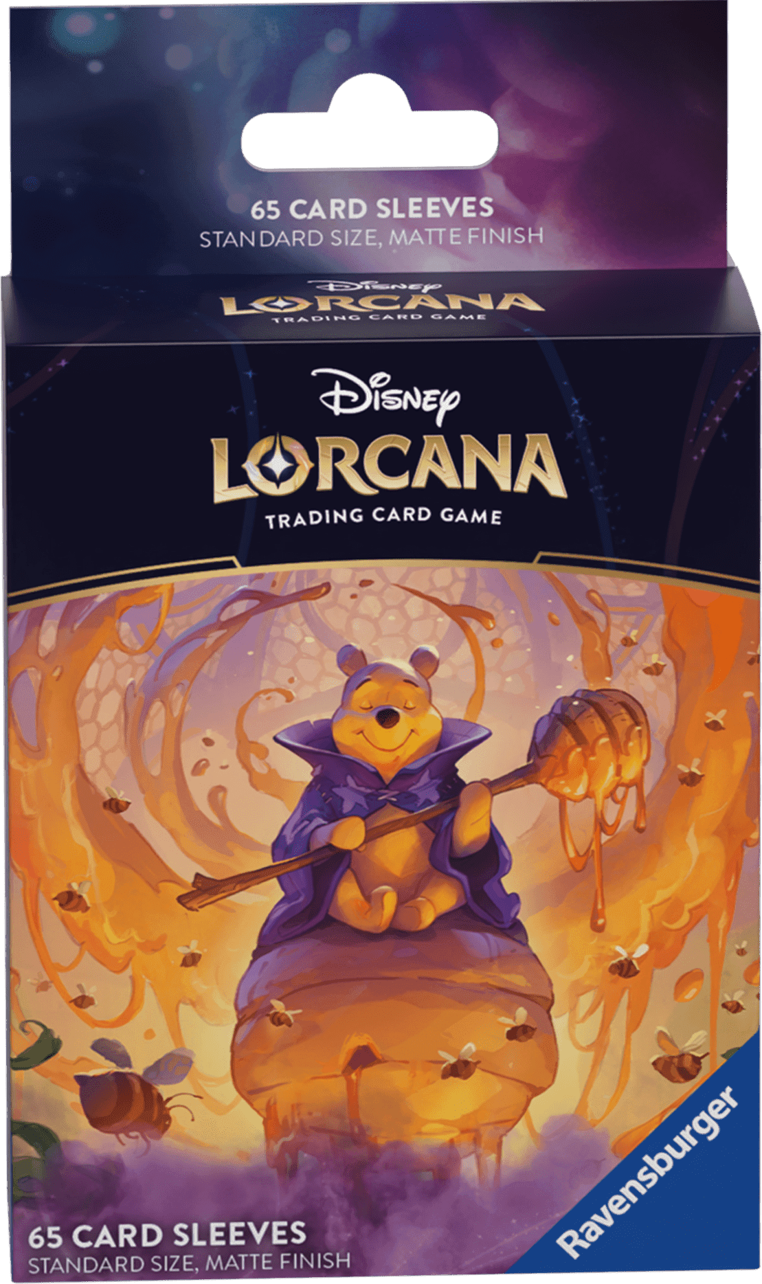 Ravensburger Disney Lorcana Azurite Sea Card Sleeves — Winnie the Pooh (65 sleeves)