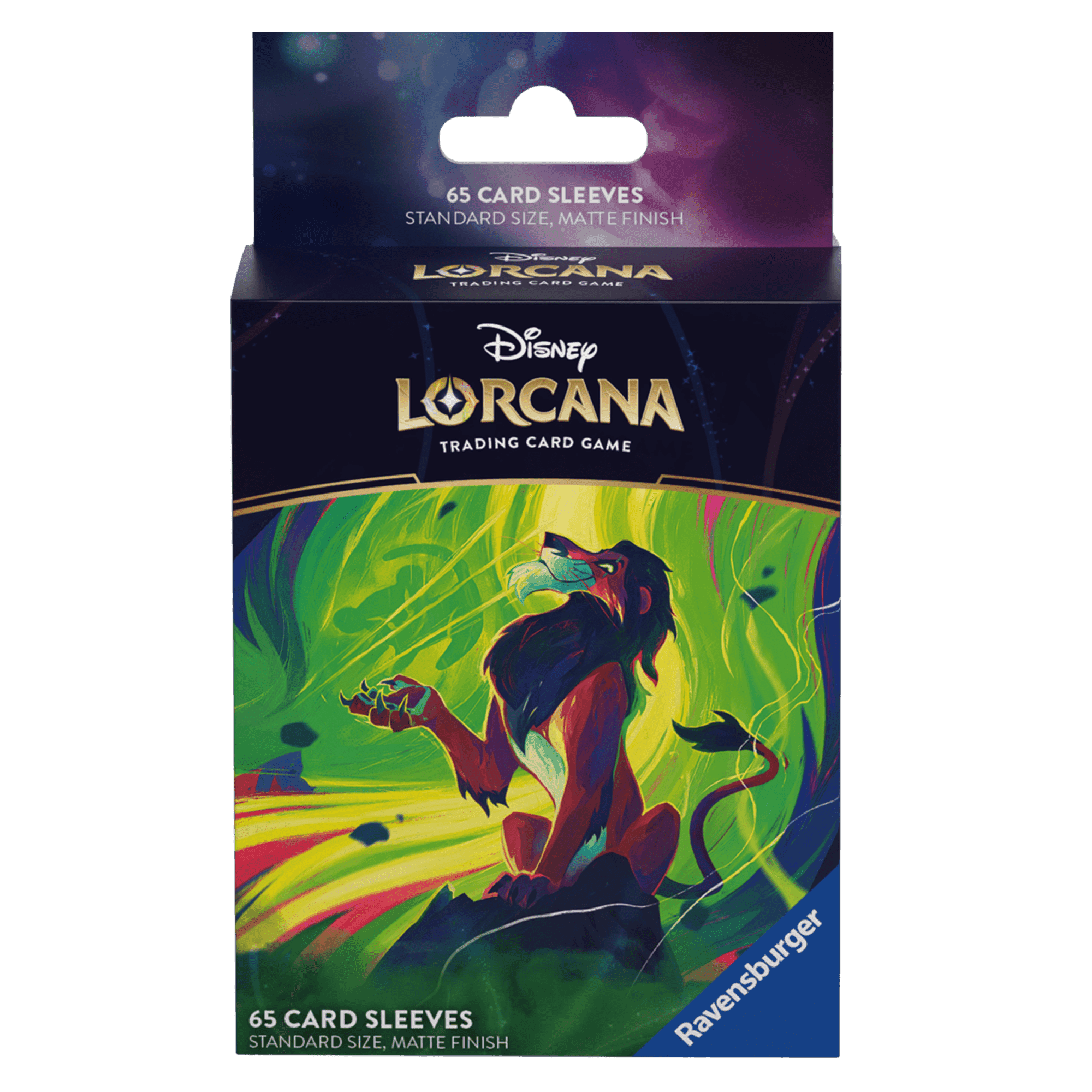 Ravensburger Disney Lorcana Card Sleeves — Azurite Sea Scar (65)