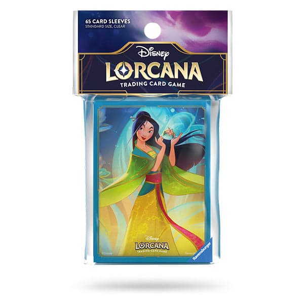 Ravensburger Disney Lorcana Card Sleeves — Fabled Mulan (65)