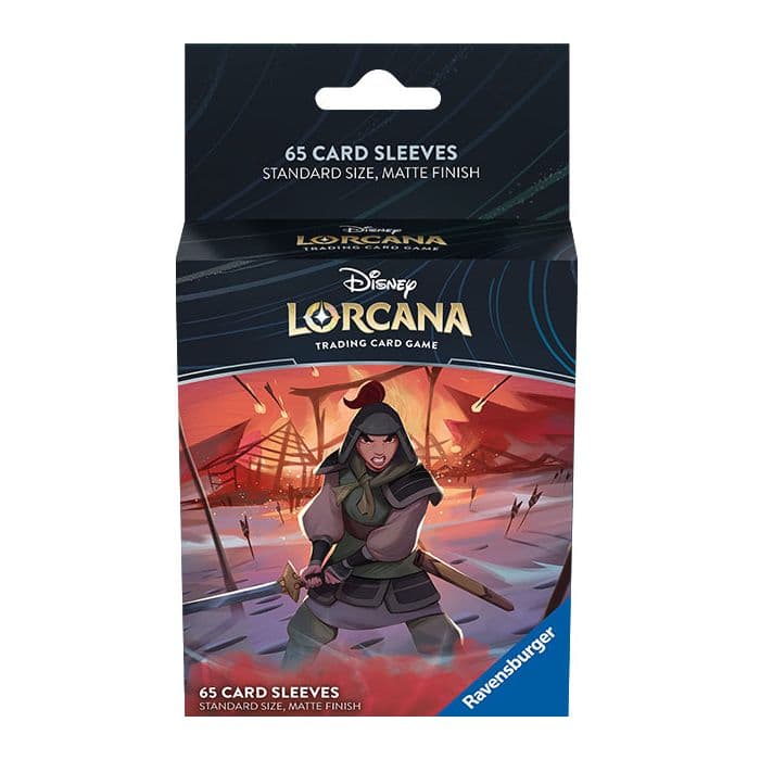Ravensburger Disney Lorcana Card Sleeves — Rise of the Floodborn Mulan (65)