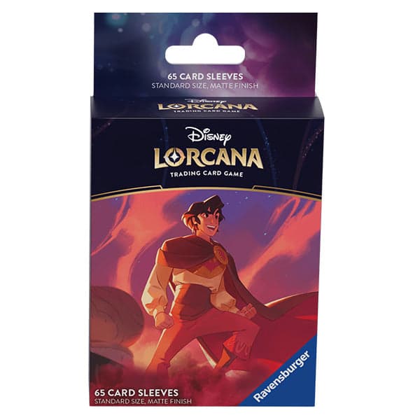Ravensburger Disney Lorcana Card Sleeves — Shimmering Skies Aladdin (65)