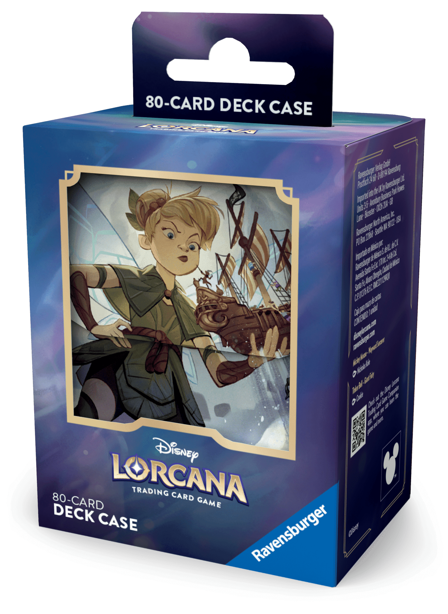 Ravensburger Disney Lorcana Deck Box — Reign of Jafar Tinker Bell (1)