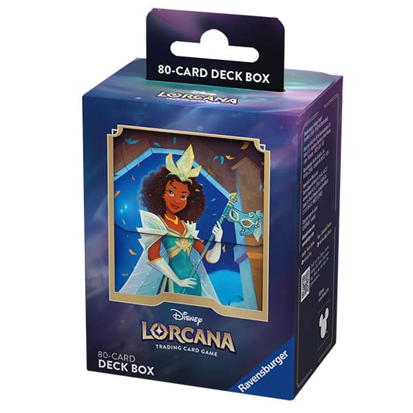 Ravensburger Disney Lorcana Deck Box — Shimmering Skies Tiana (1)