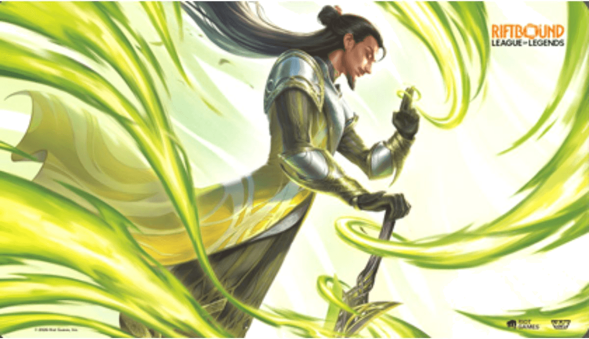 Riftbound TCG League of Legends Playmat — Yi, Wuju Master