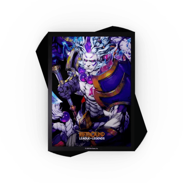 Riftbound TCG Spiritforged Art Sleeves — Spirit Blossom Darius (100 sleeves)