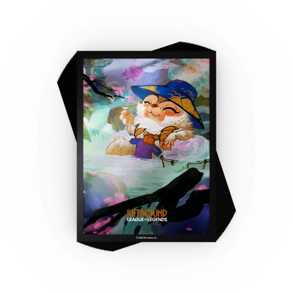 Riftbound TCG Spiritforged Art Sleeves — Spirit Blossom Teemo (100 sleeves)