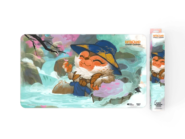 Riftbound TCG Spiritforged Playmat — Spirit Blossom Teemo