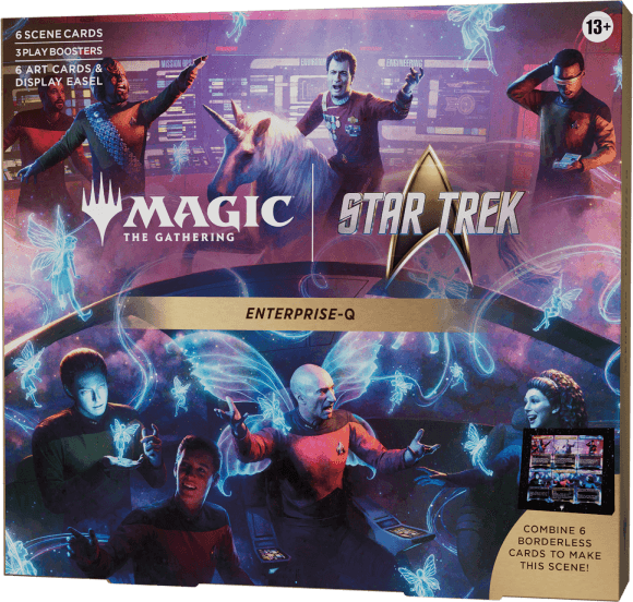 Star Trek Enterprise-Q Scene Box