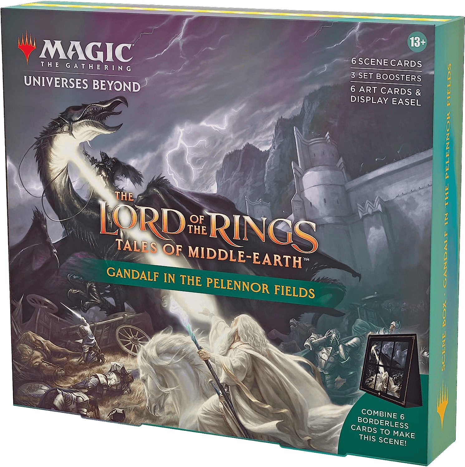 Lord of the Rings Tales of Middle-earth Scene Box: Gandalf in the Pelennor Fields Scene Box