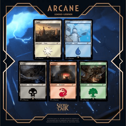 Secret Lair Arcane - Lands