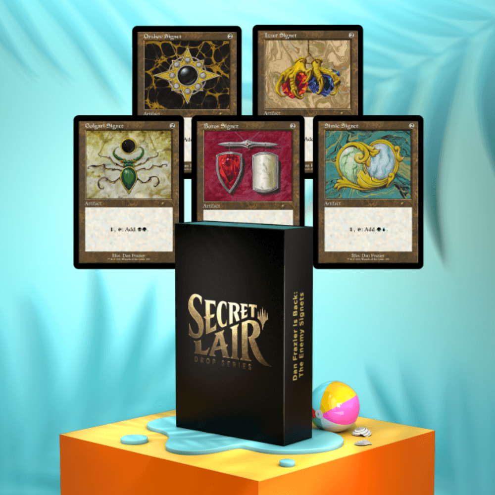 Secret Lair Dan Frazier is Back - The Enemy Signets