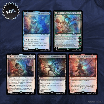 Secret Lair Finally! Left Handed Magic Cards (foil)