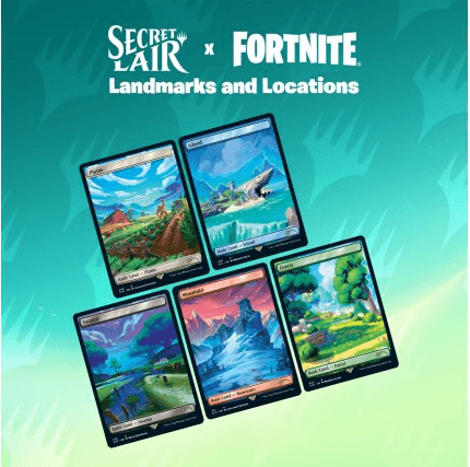 Secret Lair Fortnite - Landmarks and Locations