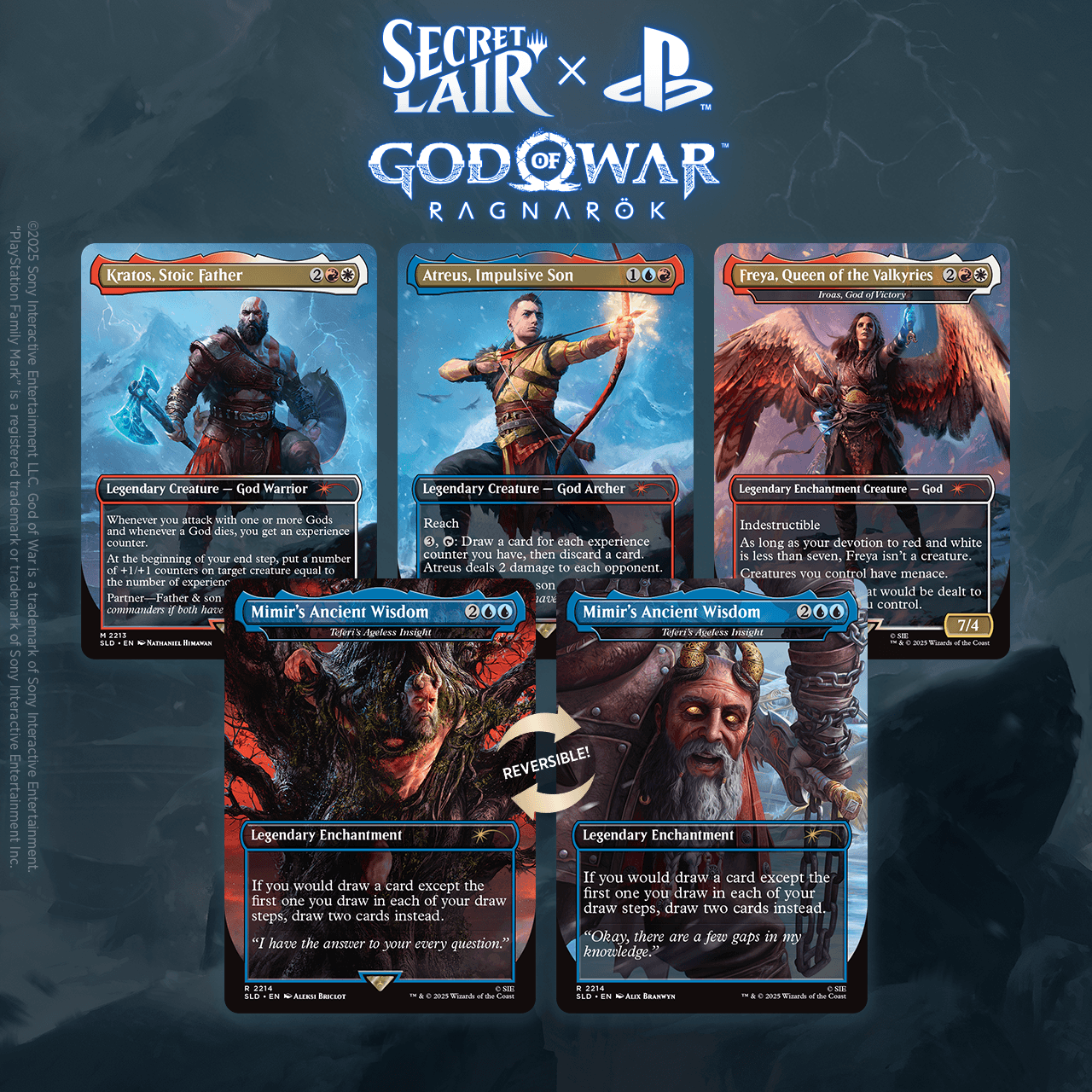 Secret Lair: God of War Norse