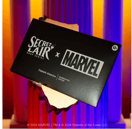 Secret Lair Marvel: Captain America (foil)