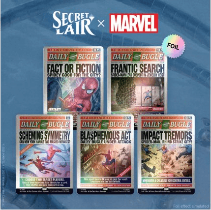 Secret Lair Marvel's Spider-man: Daily Bugle Breaking News (foil)