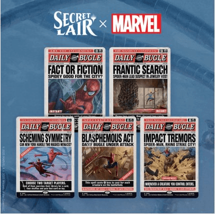 Secret Lair Marvel's Spider-Man: Daily Bugle Breaking News
