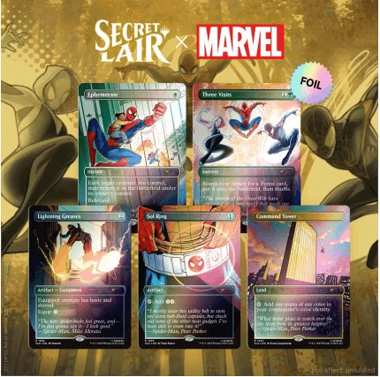 Secret Lair Marvel's Spider-Man: Heroic Deeds (foil)