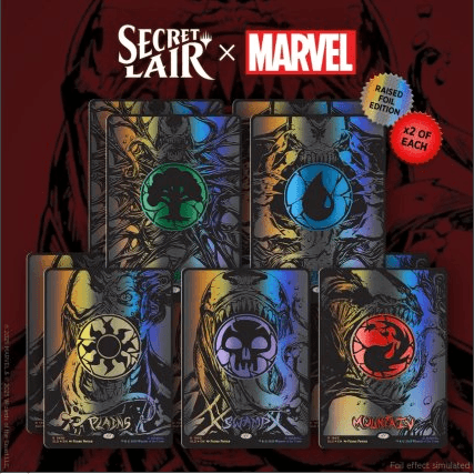 Secret Lair Marvel's Spider-Man: Mana Symbiote (raised foil)