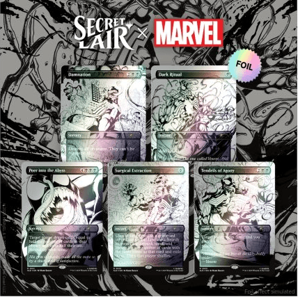 Secret Lair Marvel's Spider-Man: Venom Unleashed - Inks (foil)