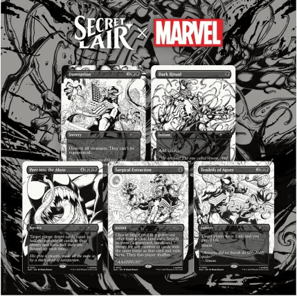 Secret Lair Marvel's Spider-Man: Venom Unleashed - Inks