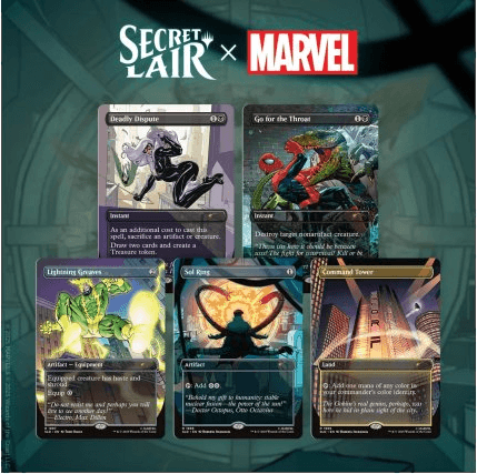 Secret Lair Marvel's Spider-Man: Villainous Plots