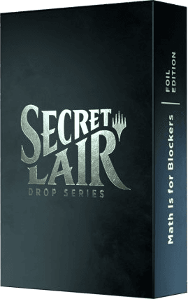 Secret Lair Math Is for Blockers (foil)