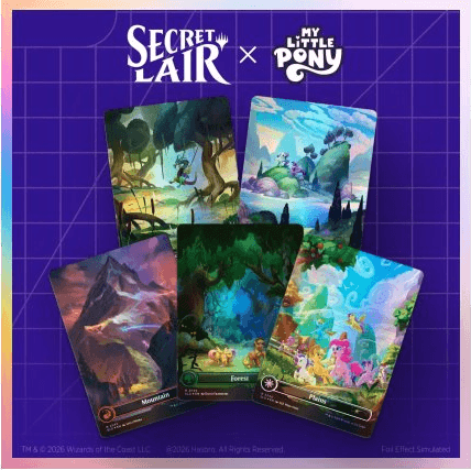 Secret Lair My Little Pony: Lands of Equestria (foil)
