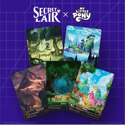 Secret Lair My Little Pony: Lands of Equestria