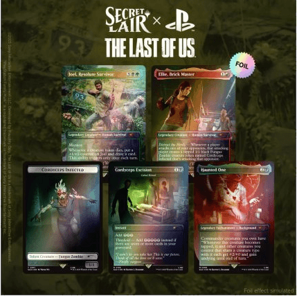 Secret Lair Playstation: The Last of Us - Part 1 (foil)