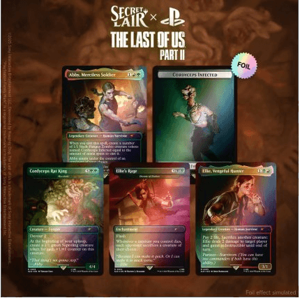 Secret Lair Playstation: The Last of Us - Part 2 (foil)