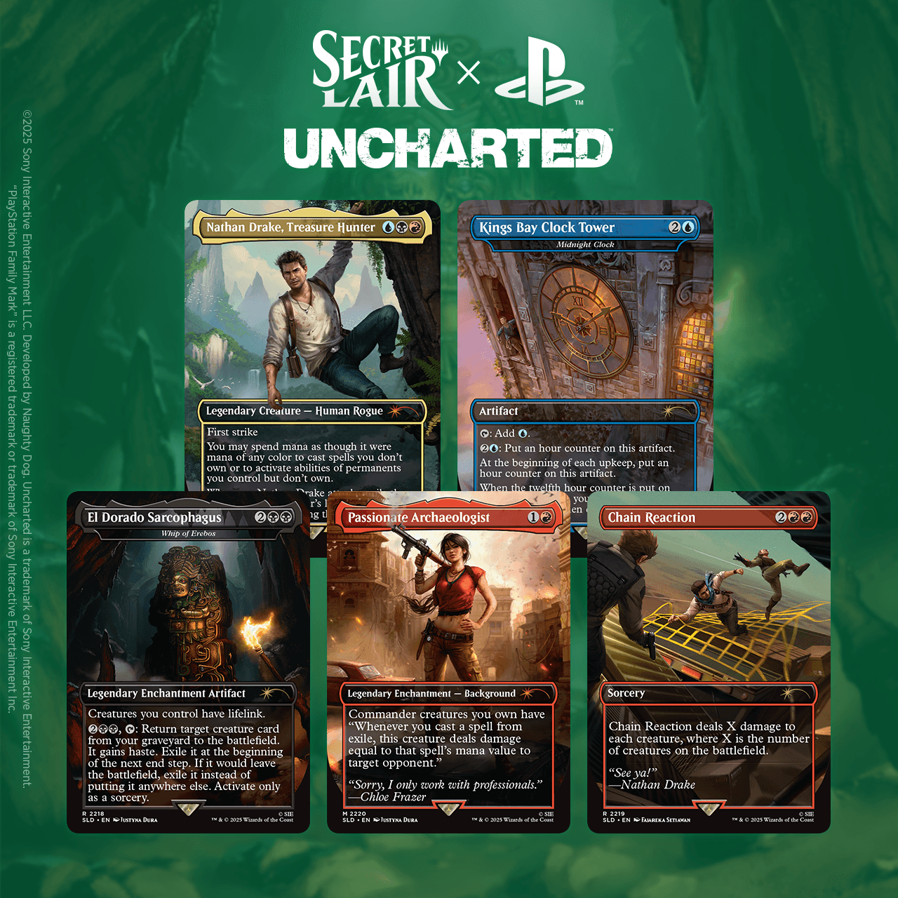 Secret Lair Playstation: Uncharted