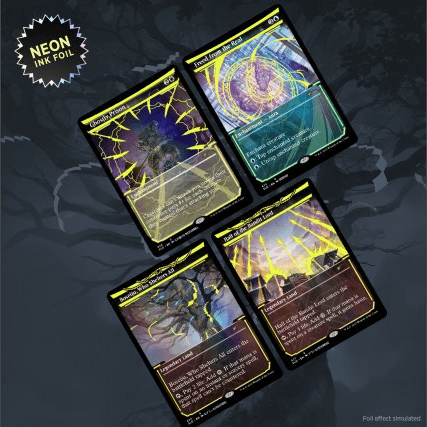 Secret Lair Showcase - Neon Dynasty (neon ink foil)
