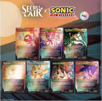 Secret Lair Sonic: Friends & Foes (foil)