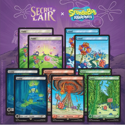 Secret Lair SpongeBob SquarePants: Lands Under the Sea