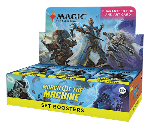 March of the Machine Set Booster Display